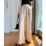 ワイドパンツ ロング レディース オフィスカジュアル | Aimoon | 詳細画像1
