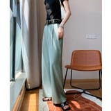 ワイドパンツ ロング レディース オフィスカジュアル | Aimoon | 詳細画像13