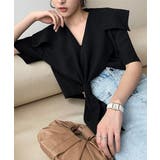 セーラーカラー ブラウス レディース オフィスカジュアル | Aimoon | 詳細画像12 