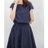 リネンワンピース フレンチスリーブ フレア | Aimoon | 詳細画像17