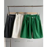 デニムショートパンツ レディース 韓国 | Aimoon | 詳細画像2