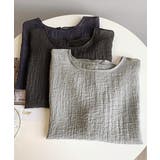 ワッシャー ブラウス レディース 長袖 オフィスカジュアル | Aimoon | 詳細画像13 