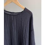 ワッシャー ブラウス レディース 長袖 オフィスカジュアル | Aimoon | 詳細画像17 