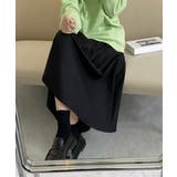 Aラインスカート レディース 無地 韓国風 | Aimoon | 詳細画像9