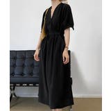 カシュクールワンピース Vネック夏ワンピ | Aimoon | 詳細画像8