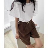 半袖カットソー ショートパンツ 上下セット | Aimoon | 詳細画像2