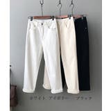 デニムパンツ レディース 大人カジュアル | Aimoon | 詳細画像2
