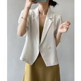 テーラードジャケット 半袖 レディース | Aimoon | 詳細画像3