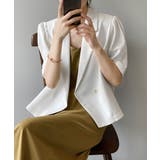 テーラードジャケット 半袖 レディース | Aimoon | 詳細画像4