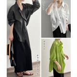 シアーシャツブラウス長袖 夏カーディガン | Aimoon | 詳細画像2 