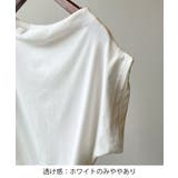 ワンショルダーカットソーギャザーTシャツ | Aimoon | 詳細画像22