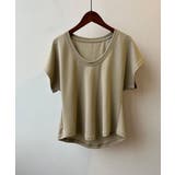 Uネックカットソー 韓国風 半袖Tシャツ | Aimoon | 詳細画像25