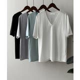 vネックtシャツ レディース 綿100% | Aimoon | 詳細画像14 