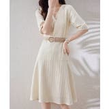 ロングプリーツワンピース 韓国ベルト付き | Aimoon | 詳細画像5 