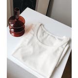 リブニットトップス 夏レディース Uネック | Aimoon | 詳細画像10 