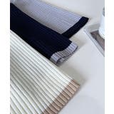 ニットトップス レディース バイカラー半袖 | Aimoon | 詳細画像20 