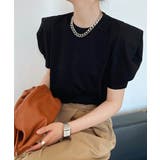 パフスリーブ Tシャツレディース 無地 オフィスカジュアル | Aimoon | 詳細画像8 