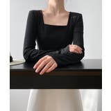 スクエアネック カットソー レディース | Aimoon | 詳細画像7 