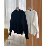 モノトーン ニット カーディガン 春秋冬 | Aimoon | 詳細画像12 