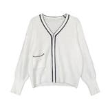 モノトーン ニット カーディガン 春秋冬 | Aimoon | 詳細画像14 