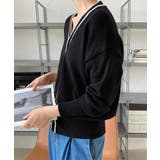 モノトーン ニット カーディガン 春秋冬 | Aimoon | 詳細画像4 