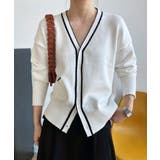 モノトーン ニット カーディガン 春秋冬 | Aimoon | 詳細画像7 