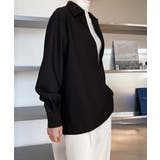 シャツブラウス 長袖 レディース 韓国 オフィスカジュアル | Aimoon | 詳細画像5 