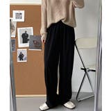 ワイドパンツ ウエストゴムイージーパンツ | Aimoon | 詳細画像5