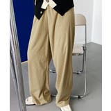 ワイドパンツ ウエストゴムイージーパンツ | Aimoon | 詳細画像9