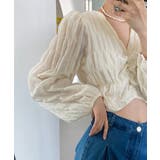 ブラウス Vネック レディース長袖 春夏 オフィスカジュアル | Aimoon | 詳細画像7 