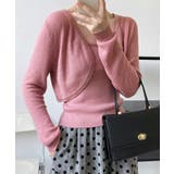 アンサンブル ショートニット 長袖春秋冬 | Aimoon | 詳細画像12 