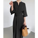 ロングワンピース 夏 レディース 5分袖 | Aimoon | 詳細画像7 