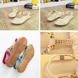 アンクルストラップ サンダル ぺたんこ | Miniministore | 詳細画像18