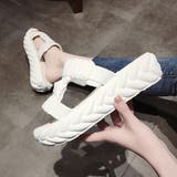 厚底サンダル メッシュ ニットサンダル | Miniministore | 詳細画像11