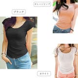 バックシャン カットソー レディース | Miniministore | 詳細画像2