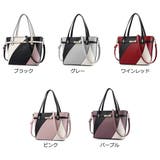 2wayトートバッグ レディース バイカラー | Miniministore | 詳細画像2