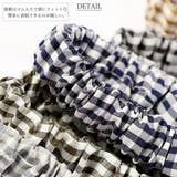 ギンガムチェック ターバン ヘアバンド | Miniministore | 詳細画像3