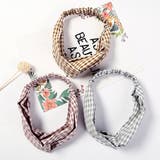 ギンガムチェック ターバン ヘアバンド | Miniministore | 詳細画像4