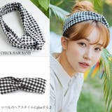 ギンガムチェック ターバン ヘアバンド | Miniministore | 詳細画像5