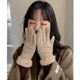 防寒手袋 レディース裏ボア 手ぶくろ秋冬 | Miniministore | 詳細画像4 