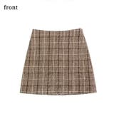 台形スカート チェックミニスカート 韓国 | Miniministore | 詳細画像12