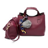 トートバッグ レディース ファーチャーム | Miniministore | 詳細画像10