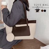 トートバッグ レディース 丸型コインケース付き | Miniministore | 詳細画像1