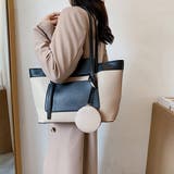 トートバッグ レディース 丸型コインケース付き | Miniministore | 詳細画像9