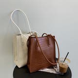 トートバッグ ポーチ付き クロコダイル柄 | Miniministore | 詳細画像17
