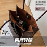 トートバッグ ポーチ付き クロコダイル柄 | Miniministore | 詳細画像4