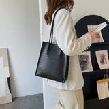 トートバッグ ポーチ付き クロコダイル柄 | Miniministore | 詳細画像5