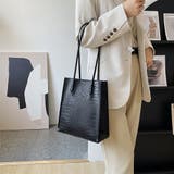 トートバッグ ポーチ付き クロコダイル柄 | Miniministore | 詳細画像6