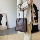 トートバッグ ポーチ付き クロコダイル柄 | Miniministore | 詳細画像8