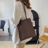トートバッグ ポーチ付き クロコダイル柄 | Miniministore | 詳細画像9